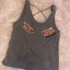 VS PINK CHICAGO TANK